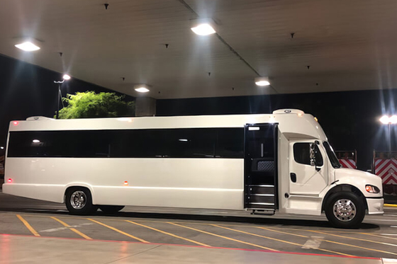 43-passenger party bus